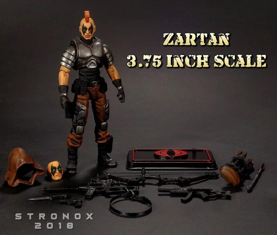 Зартан. Zartan. Custom Action Figure. Кто такой Зартан. Custom actions