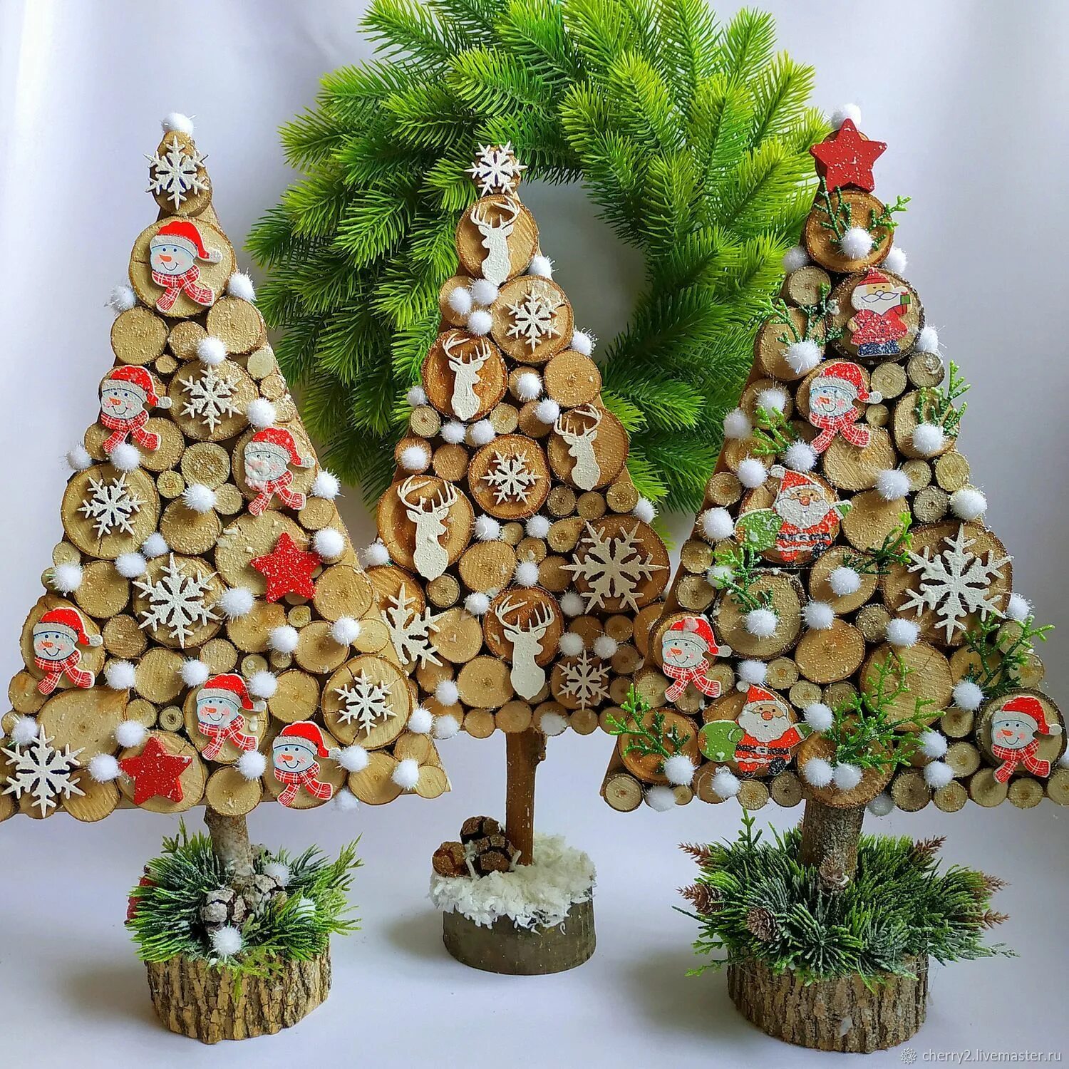 Елочки на новый год ручной работы. Вкусная новогодняя елка. Елочки ручной работы. Интерьерная елка. Елки ручной работы новогодние.