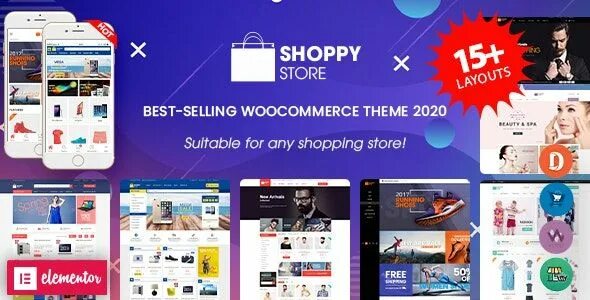 Темы стор. Theme Store 9.1.9. SHOPPYSTORE V2.2.0.