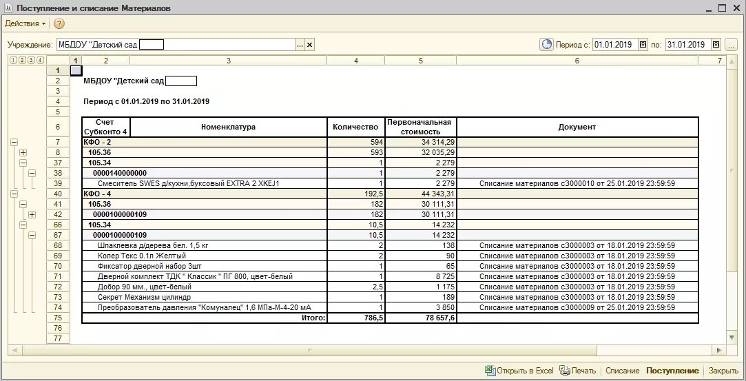 Можно ли списывать материалы сразу. Поступление и списание материалов. 1 С ведомости на списание материалов. Отчет о списании материалов. Списание материалов в эксель.