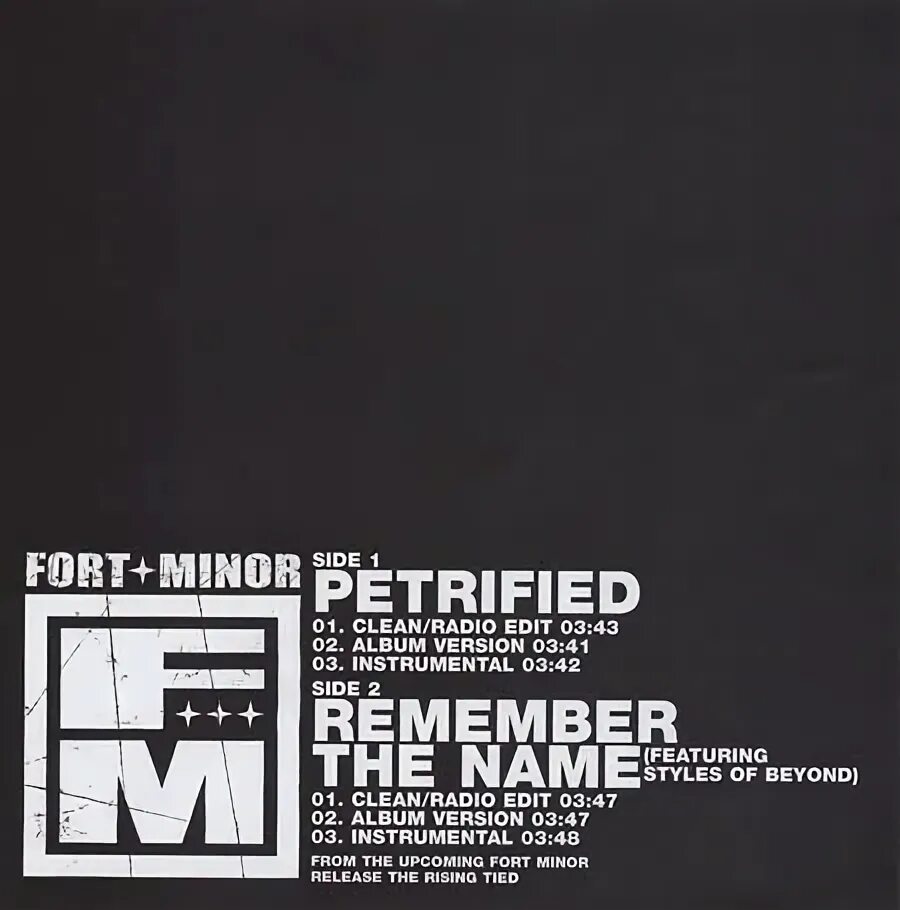Remember the time. Remember the hits. Remember треки. Remember the name fort minor. Remember the hits.
