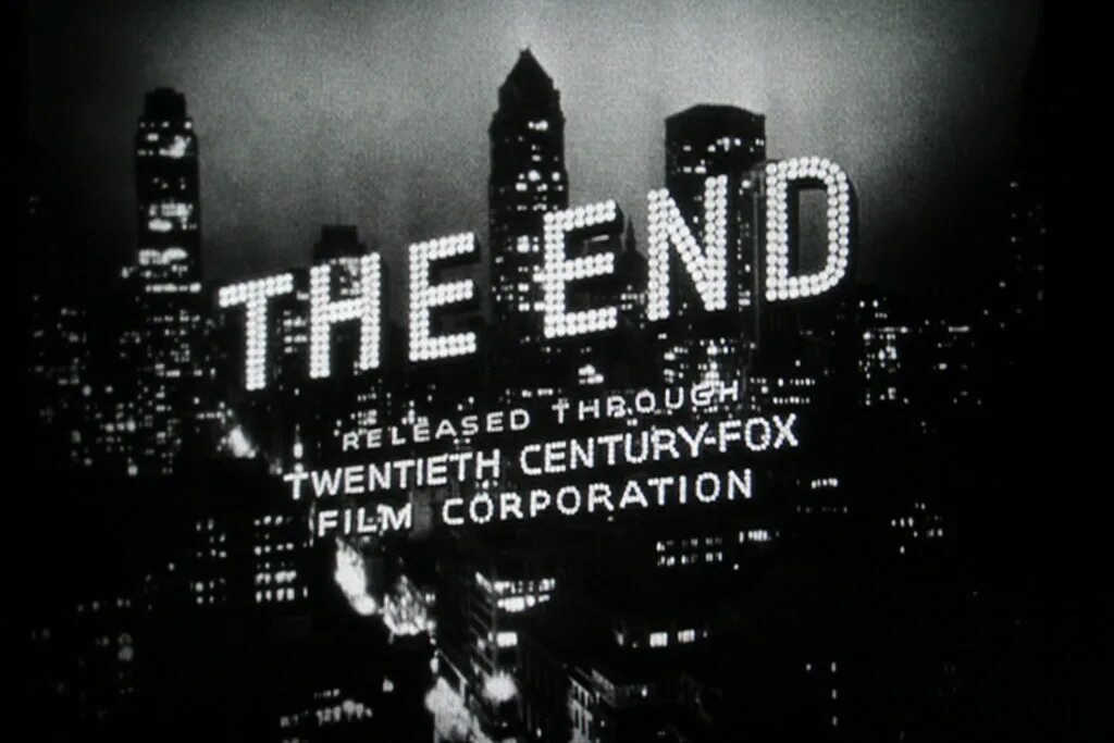 The end титры. The end machine 2024