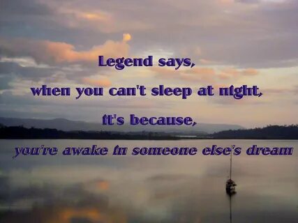 Legends are saying