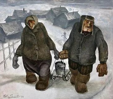Однажды сталин надев ушанку шубу и валенки