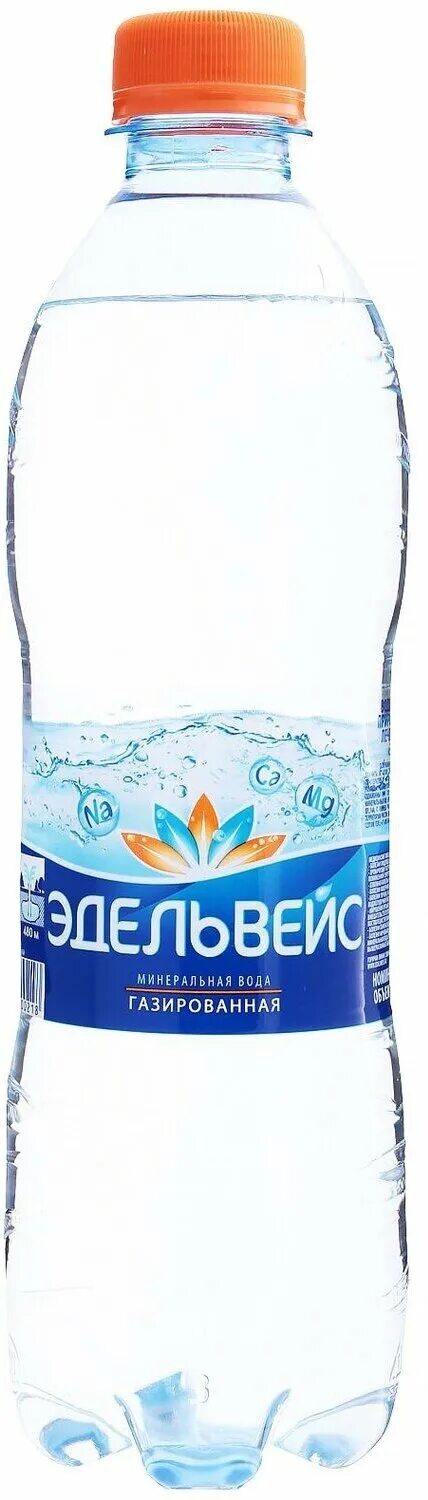 минеральная вода эдельвейс газированная, пэт. эдельвейс вода минеральная газированная. минеральная вода эдельвейс производитель. /6шт. 5.
