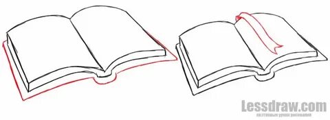 Нарисовать книгу легко и просто