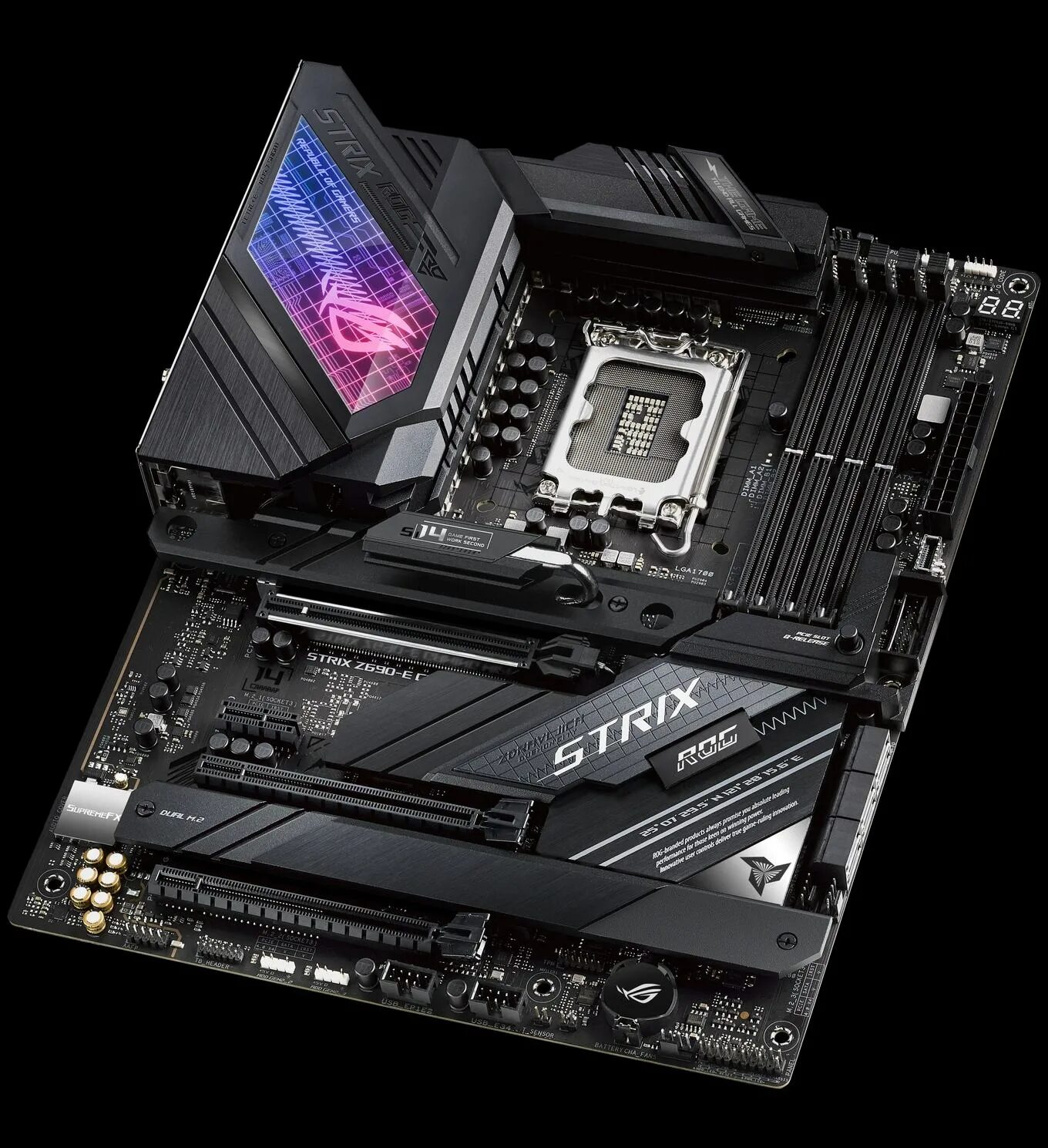 ASUS ROG Strix z690. Z690e ASUS ROG. Материнская плата ASUS ROG z690. Z690-e Strix Mobo.