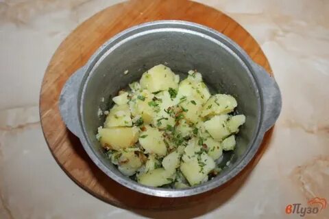 Картошка с маслом и луком рецепт