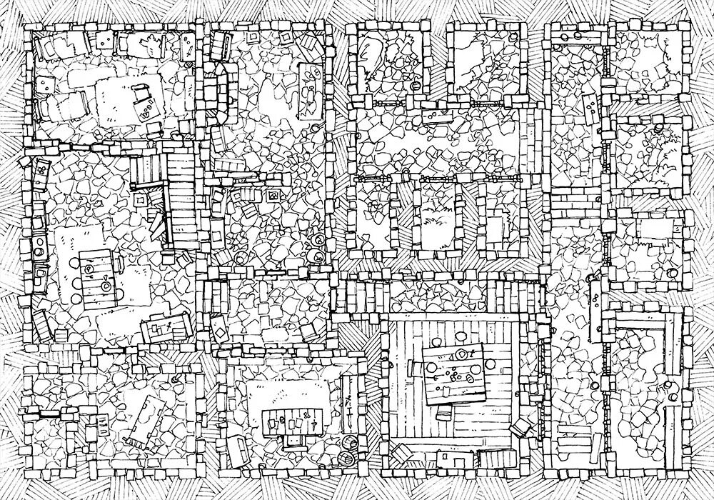 Карты 1 20 10. Dnd карты тюрьма. карта тюрьмы днд. jail battle map. карта тюрьмы 1.16.5.
