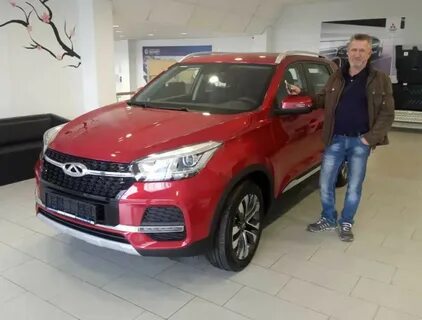Chery tiggo 4 красный