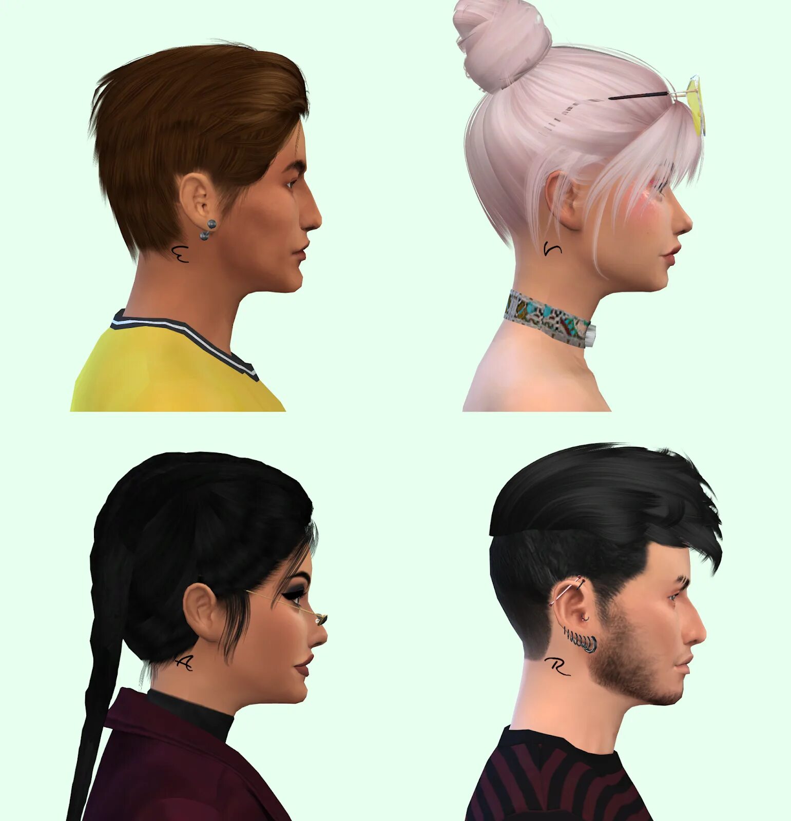 SIMS 4 Neck Tattoo. SIMS 4 Эндрю Миньярд. Стримлет сингл симс 4.