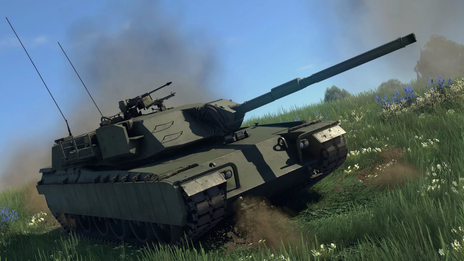 Пк танковый. Танк XM-1 вар Тандер.