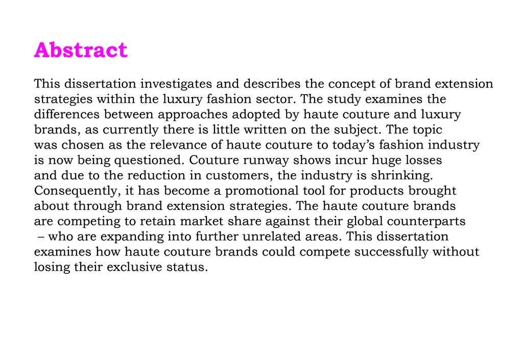 Abstracting articles
