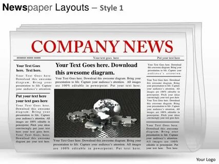 Newspaper and 1