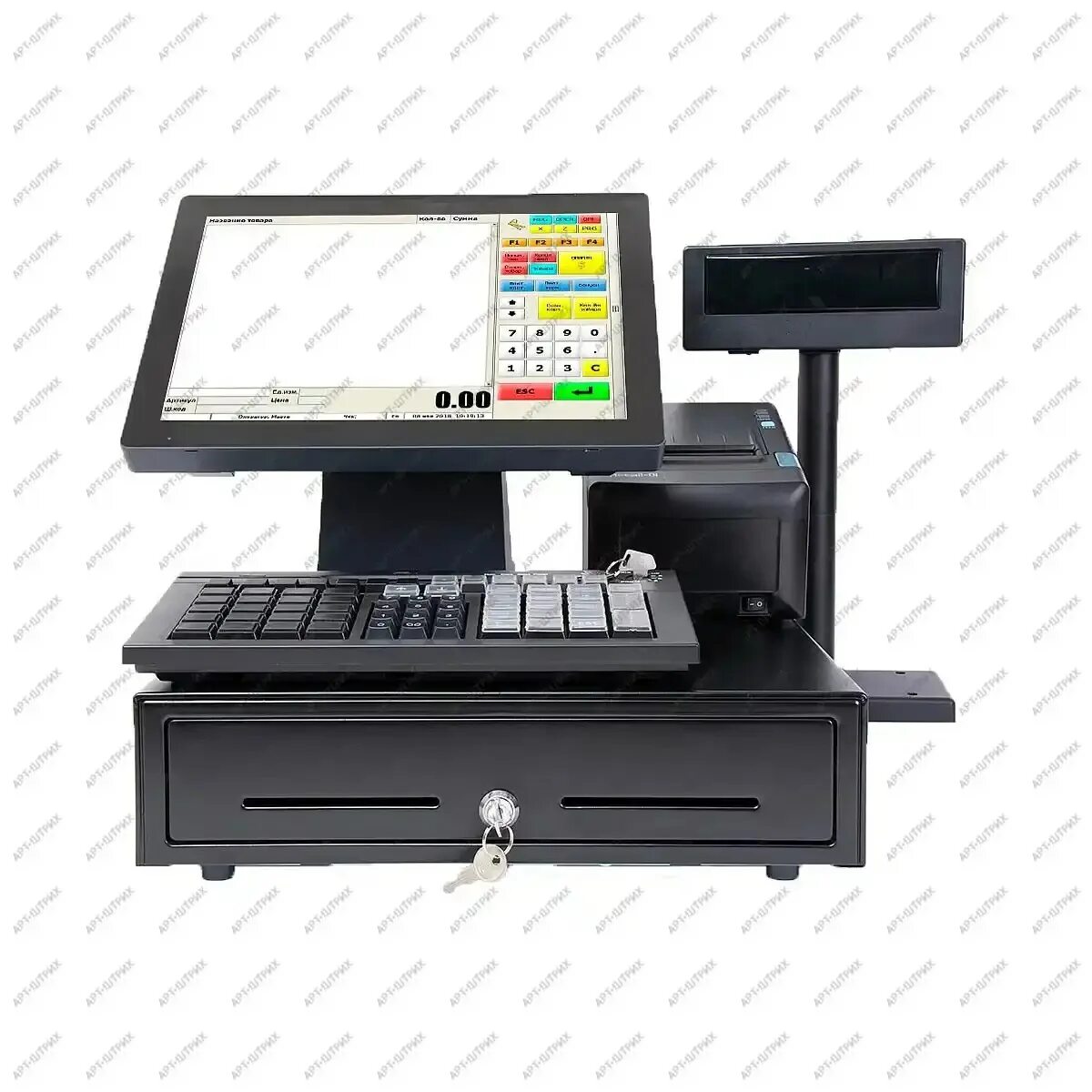 Pos device. POS система POSCENTER. Место кассира POS система. Кассовый комплект у с кроншт POS 300. Касса самообслуживания POSCENTER SCO-200 wp/CWP.