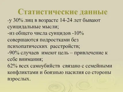 Постоянные мысли