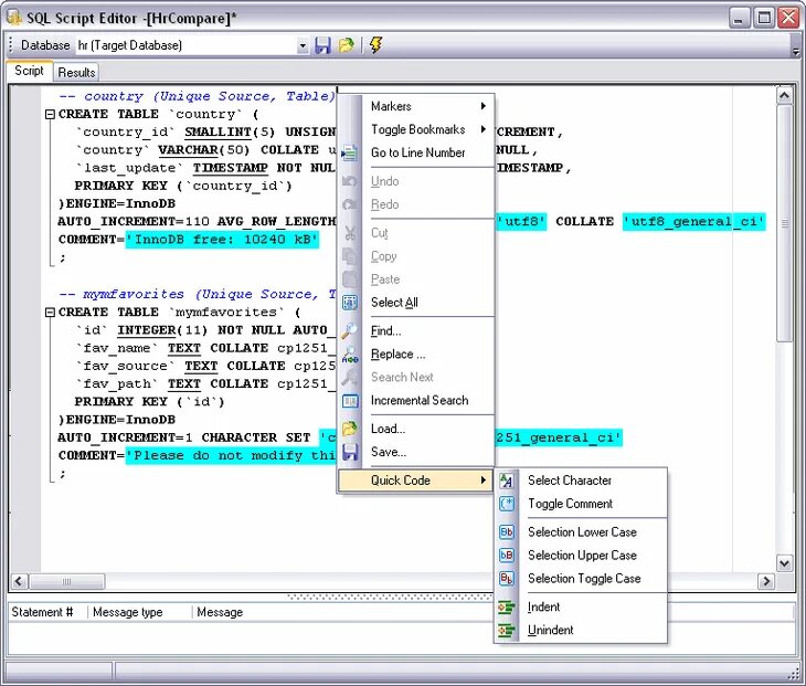 Mysql scripts. SQL скрипт. SQL графический Интерфейс. Скрипт таблицы SQL. Простой SQL скрипт.