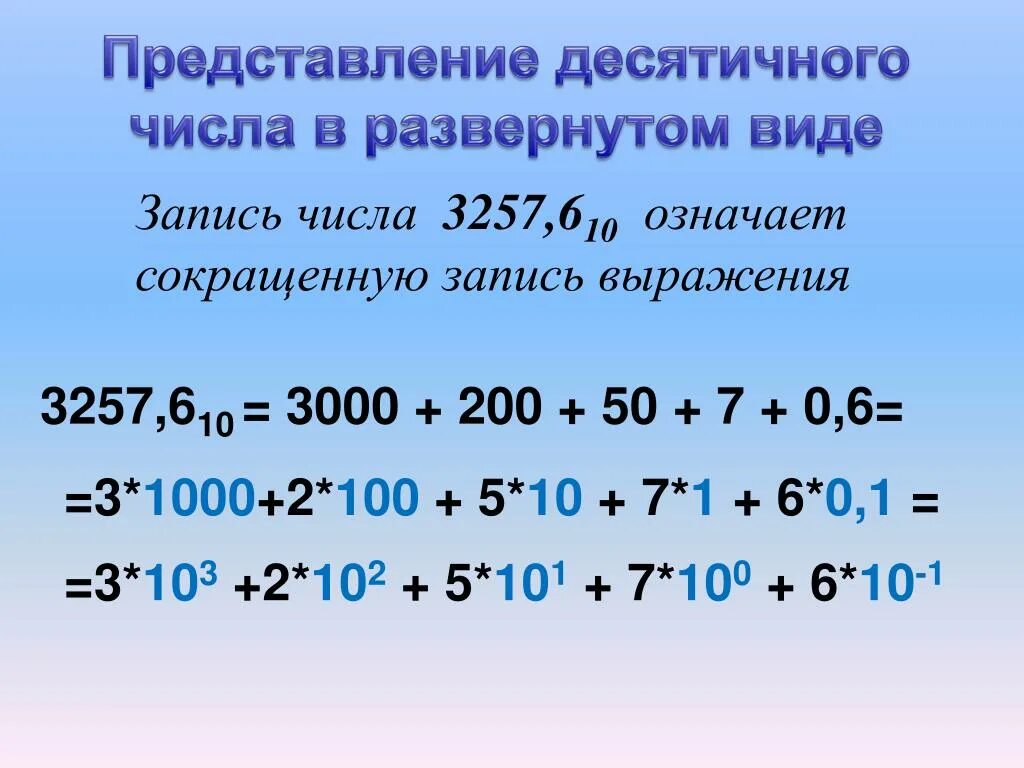 Десятичное представление. Запись числа в развернутом виде. Представьте десятичное число в развернутом виде. Десятичное представление числа. 3 23 в десятичную