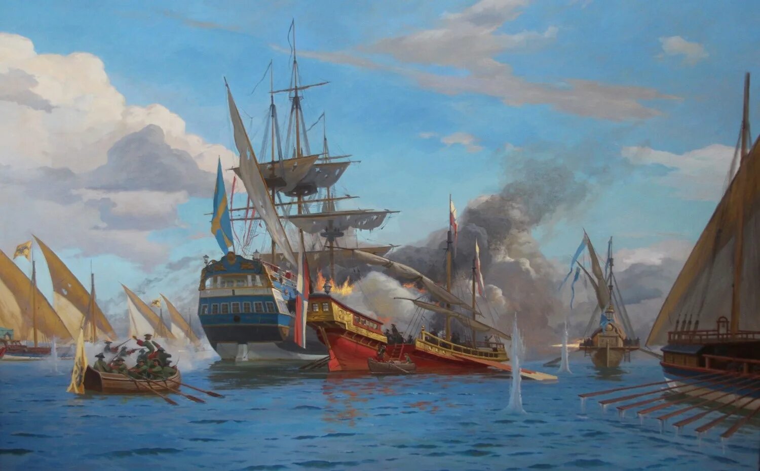 Сражение у мыса гангут дата. Гангутское сражение 1714. гангутское морское сражение 1714. победа у мыса гангут 1714. гангутское сражение 1714 год.