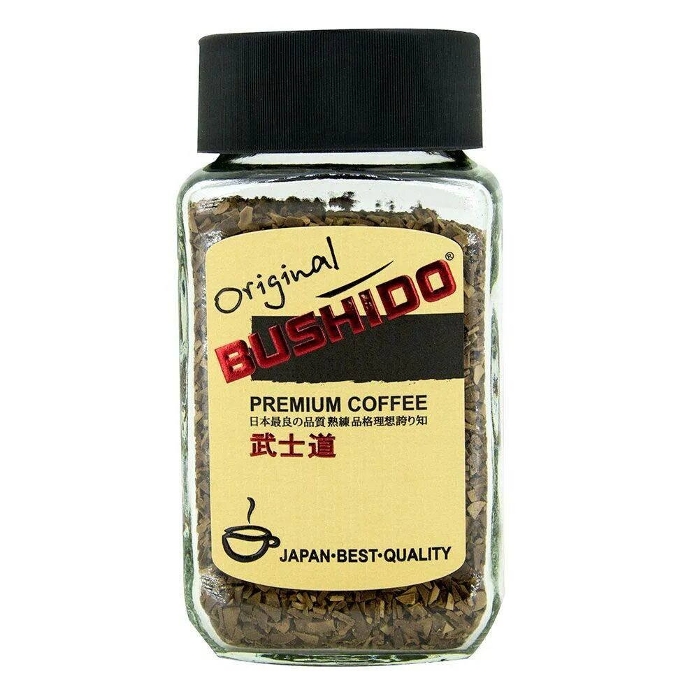 Купить кофе оригинал. Кофе Бушидо растворимый. Bushido кофе растворимый. Кофе Bushido Original. Кофе Бушидо оригинал Хорсъ 50г.