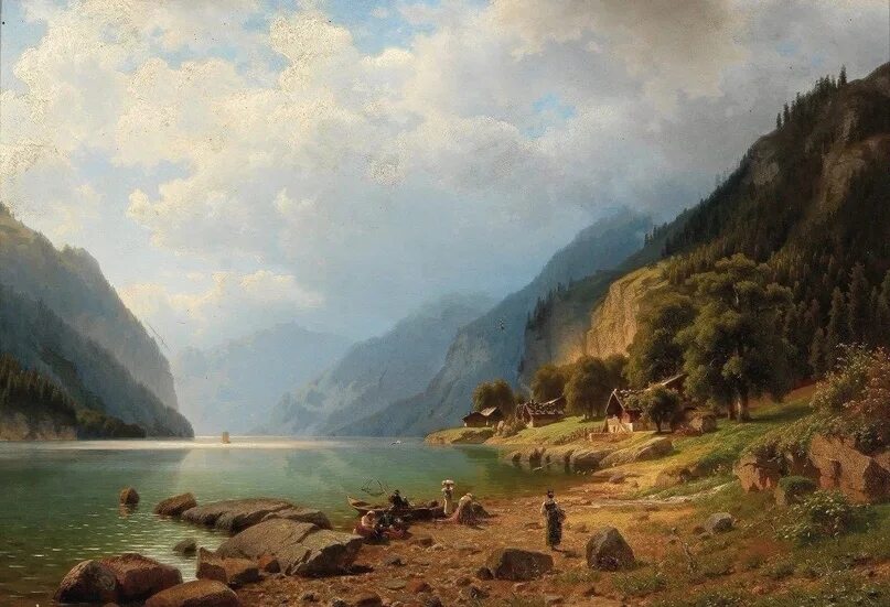 Иоганн йозеф. Художник. йозеф.янсен. johann joseph jansen художник. joseph jansen картины пейзаж. художник йозеф янсен пейзаж.