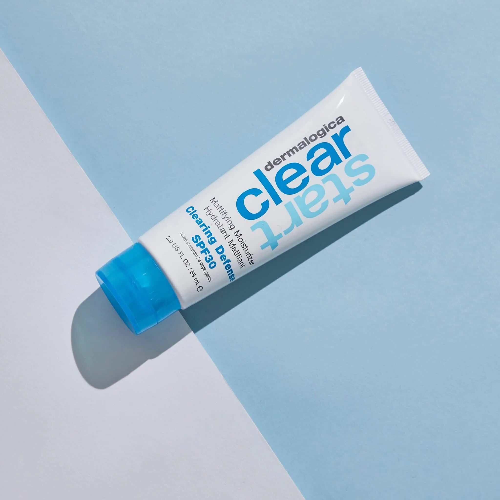 Clear start. Defense clear. dermalogica clear start clearing defense spf30.