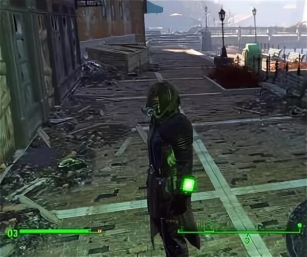 Fallout как включить фонарик