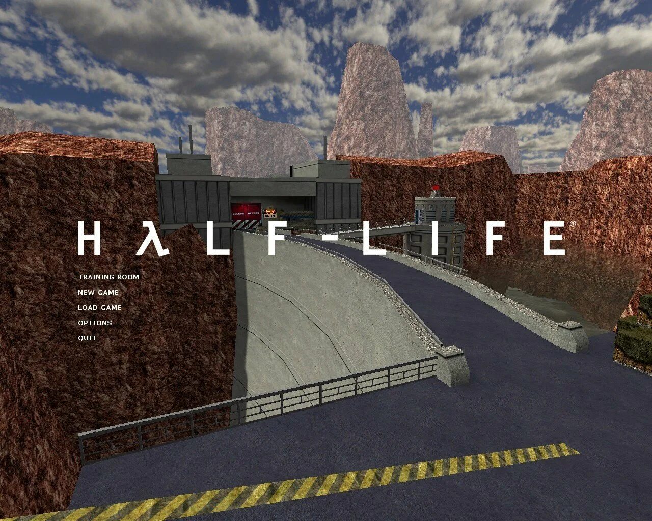 Халф лайф 1 соурс. Half Life source меню. Half Life 1 главное меню. Half Life 1 main menu.