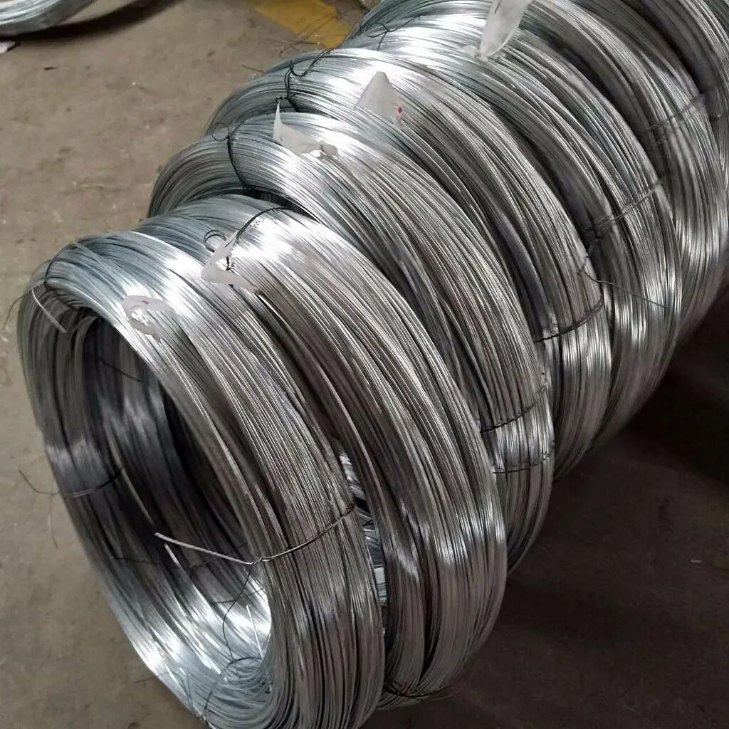 Galvanized Iron wire. Оцинкованная железная проволока. Цинковая проволока. Стальной оцинкованный провод.