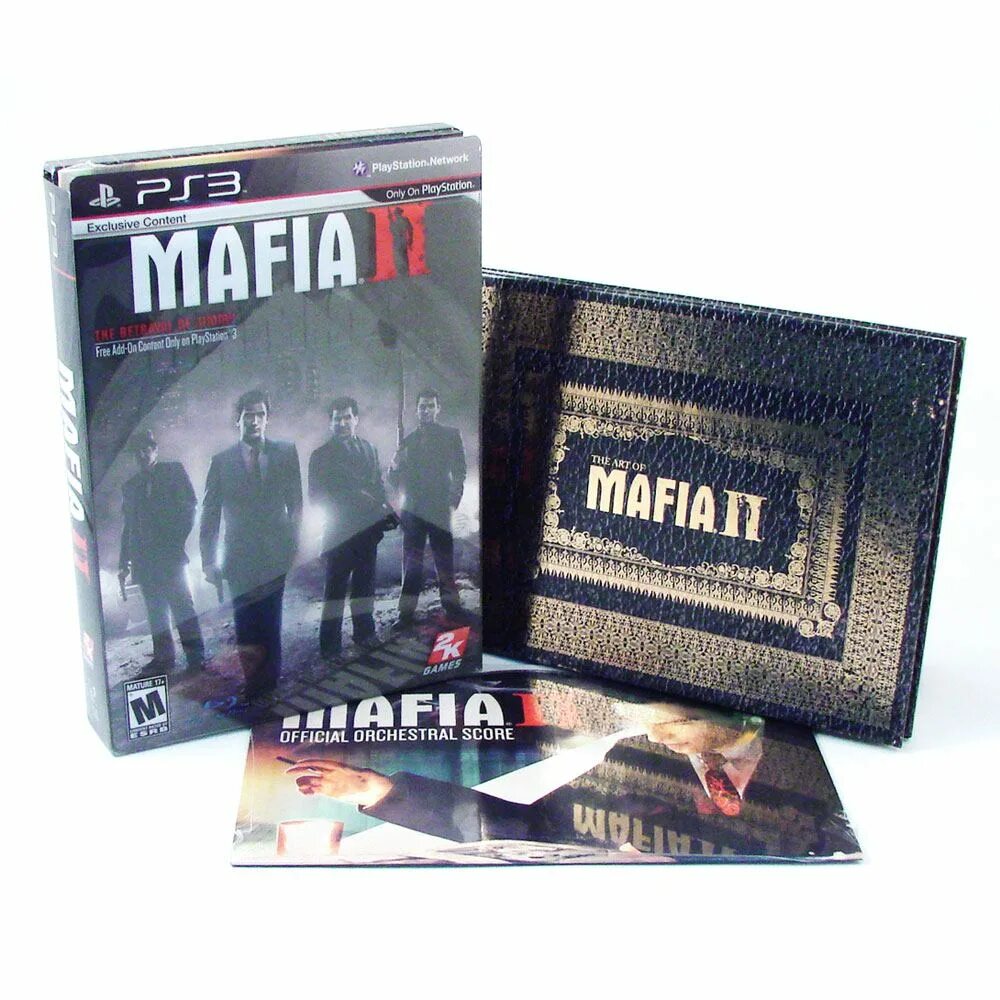 Книги про мафию 18. Коллекционное издание мафия 2. Mafia 2 Collector's Edition. Mafia 2 ps3. Мафия 2 (2010) издание коллекционное.