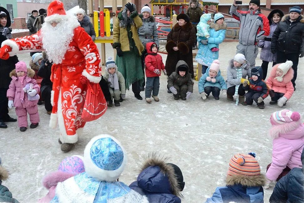 Праздники в детском саду зимой
