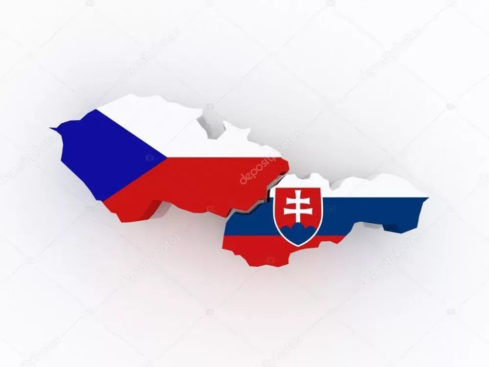 Чешская и словацкая Федеративная Республика. Чехия и Словакия распад. Чехия и Словакия на карте. Чехия карта флаг.