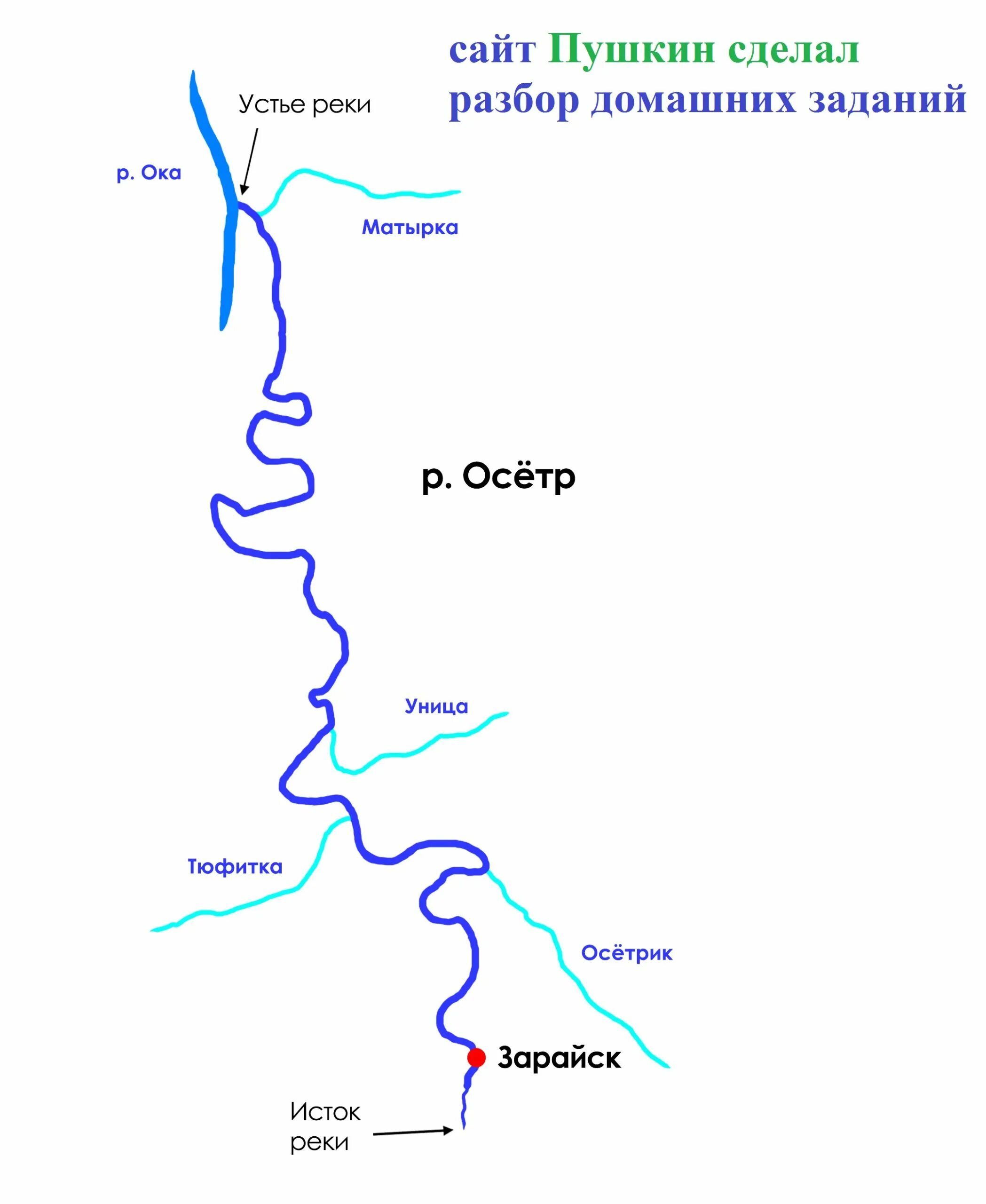Схема течения реки Оки. Бассейн реки Ока. Схема реки Ока от истока до устья. Исток и Устье реки Волга.