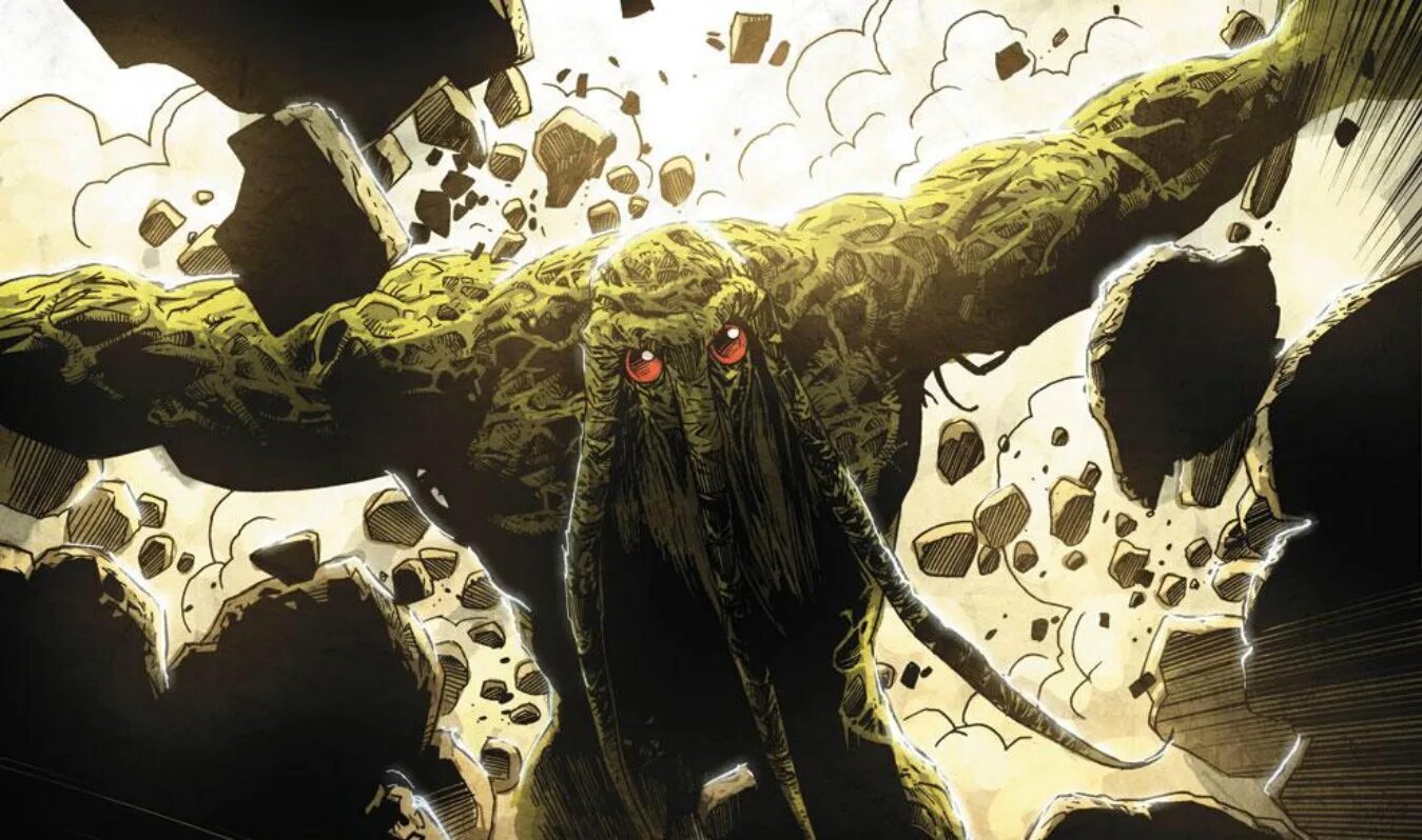 Леший 2024. Леший Марвел Сакаар. Man thing Marvel.