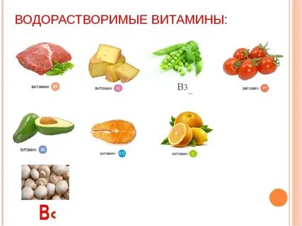 Водорастворимые витамины это