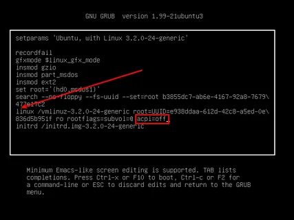 Acpi bugs