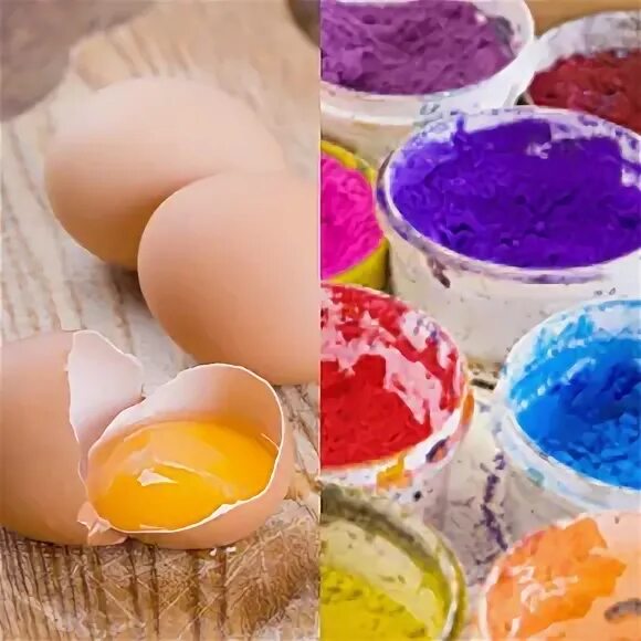 Краски на яичном желтке. Яичная темпера. Яичные краски. Пигменты для яичной темперы. Краска на яичном желтке.