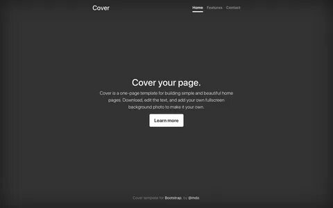 Simple bootstrap
