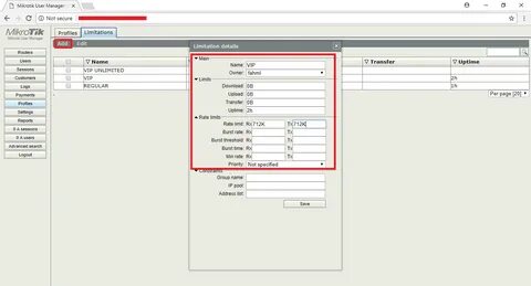 Mikrotik raw