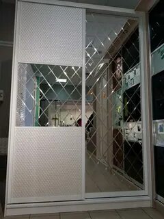 Шкаф купе ромбы