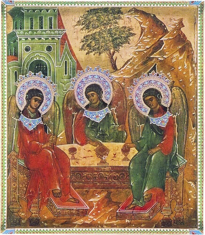 икон 3 женщины. икона пресвятой богородице трех радостей. икона богородицы трех радостей. святых мучениц веры, надежды, любови и матери их софии. андрей рублев святая троица.