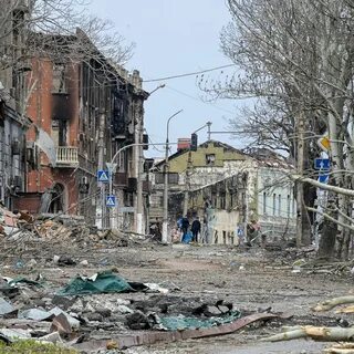 Разрушения в киеве