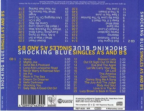 Shocking Blue 1997 - Singles a's and b's. Shocking Blue 2000 CD. Shocking Blue good times 1974. Shocking Blue Singles collection Part 2.