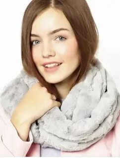 Меховой шарф