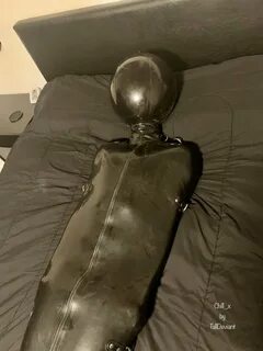 inflatable ball hood of his own, I was happy to oblige and seal him away......