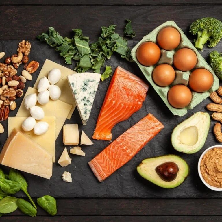 Ketogenic diet. Диетическая еда. Кетогенные диеты. Диетические продукты. Ketogenic diet.