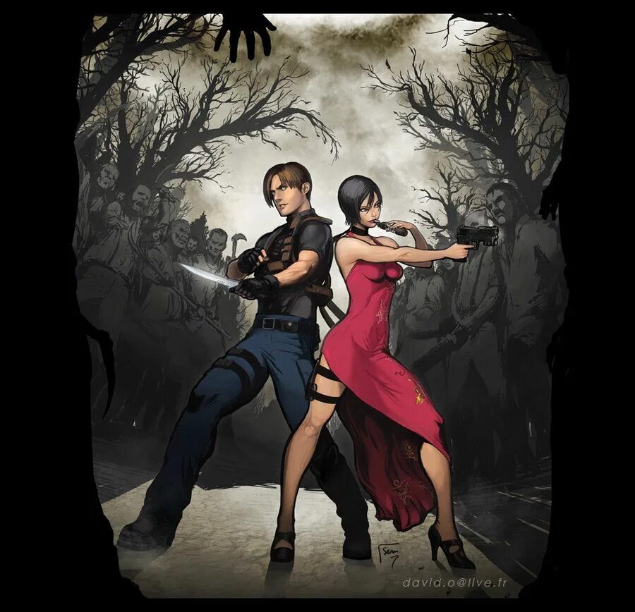 Ada wong x leon. Ада вонг resident evil. ada wong and leon kennedy.