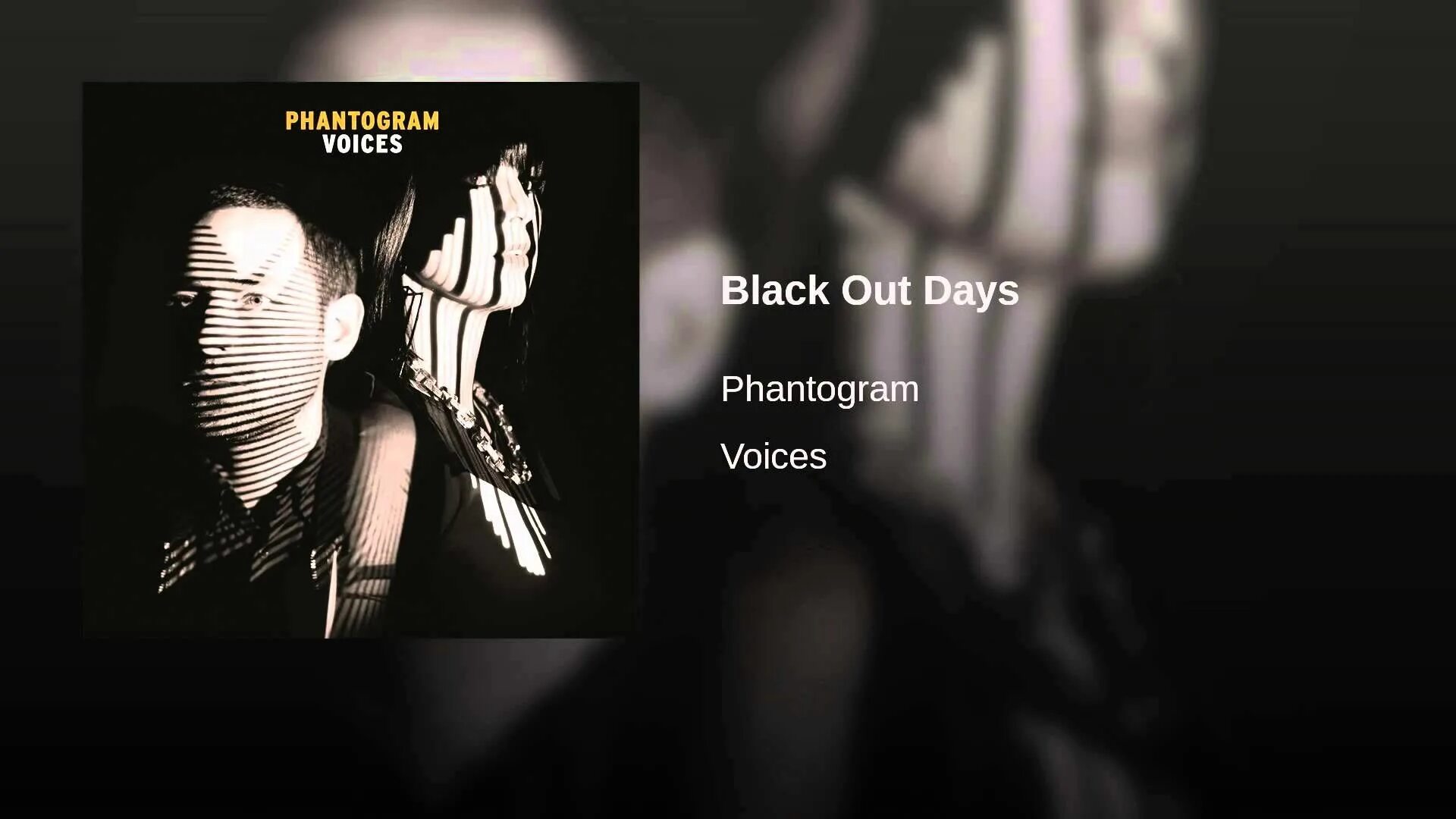Black out Days Phantogram. Phantogram Voices. Phantogram - Black out. Phantogram - Voices (2014). Песня черная сторона