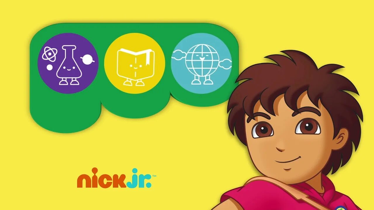 Nick jr россия. Телеканал Nick. Го Диего го. Nick Jr Телеканал. Nick Jr заставка.