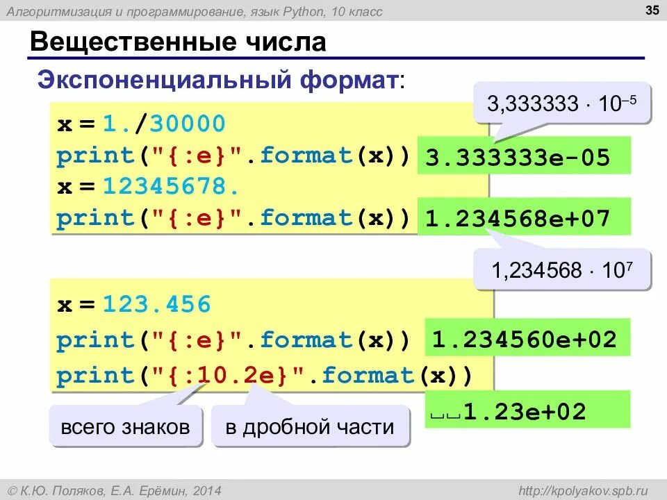 Работа на языке python